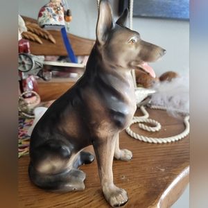 German Shepherd Figurine 6 in tall.